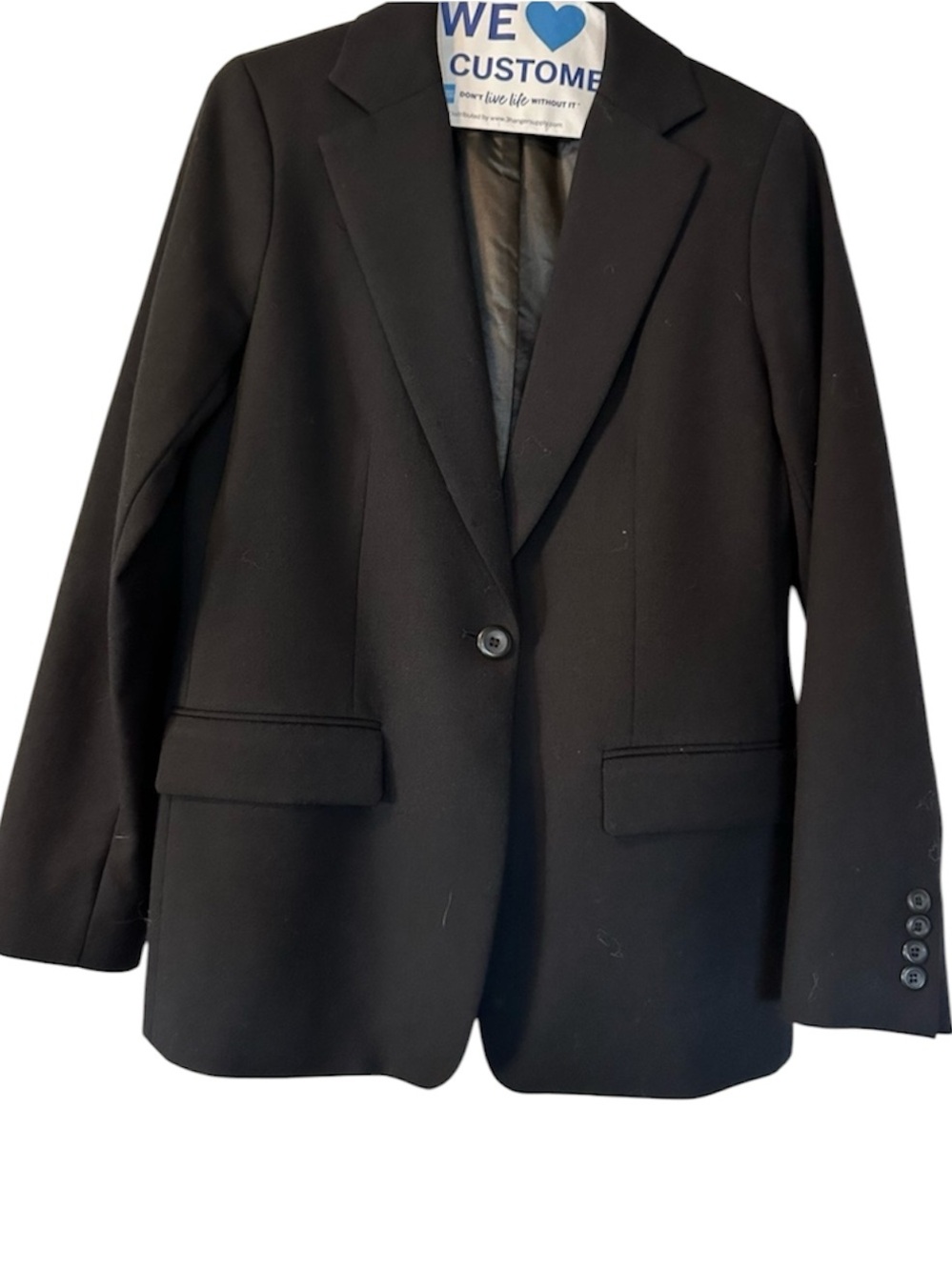 Pendleton 100% Wool Women's Black Blazer